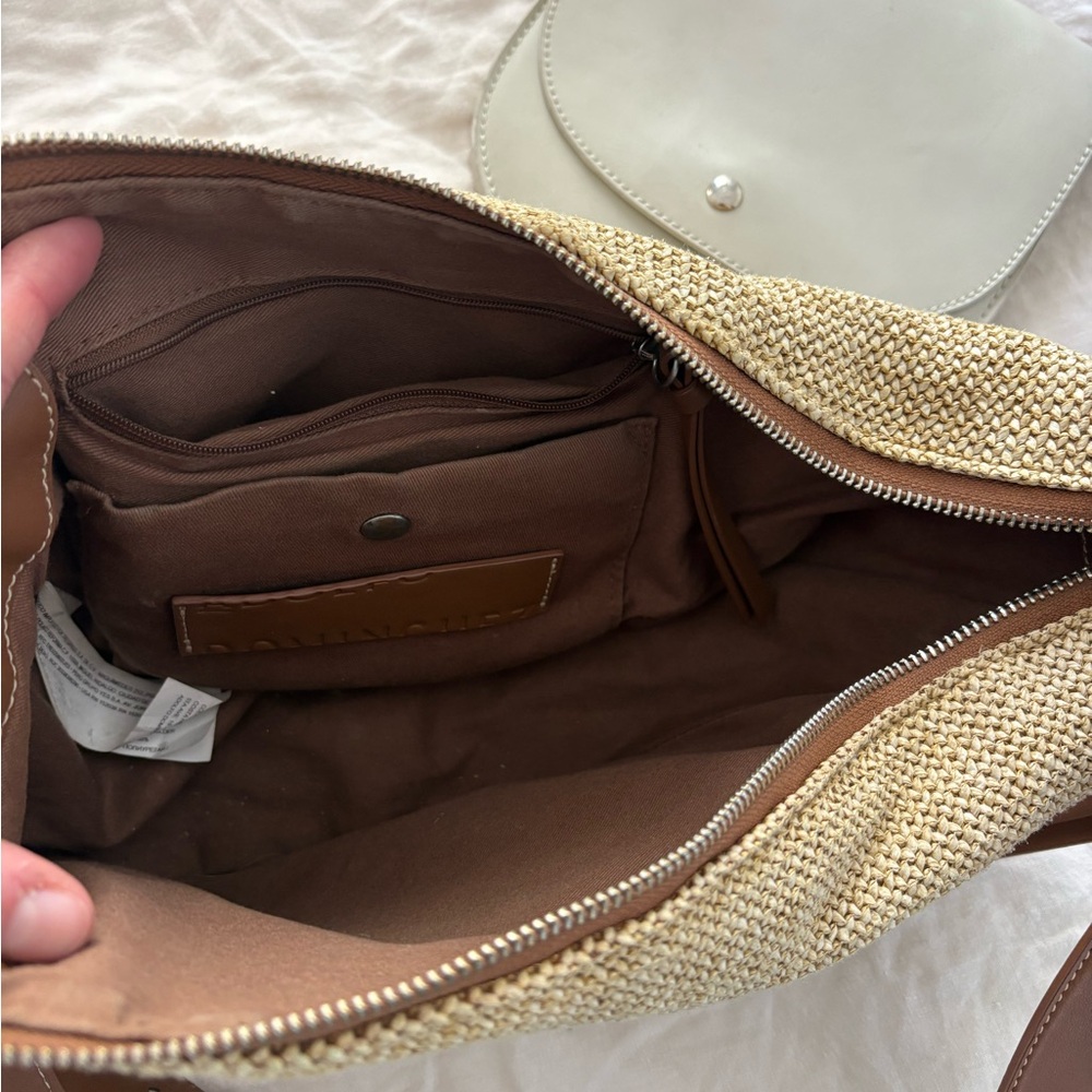 Adolfo Dominguez Crossbody Satchel - Picture 4 of 4